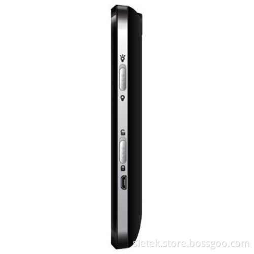 Smartphone with SOS emergency button, FM radio, MP3/MP4 players and unique UI for senior people